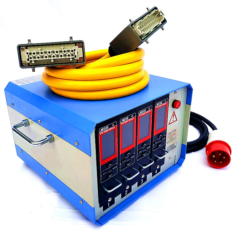 MD98 LCD 4 uppsättningar temperaturkontrollbox